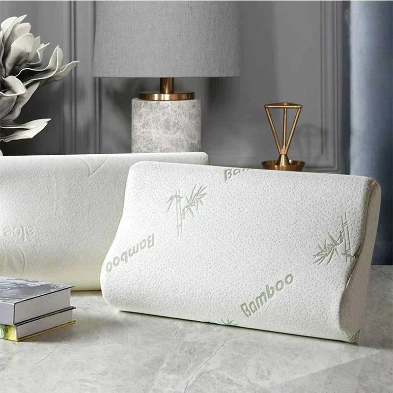 50*30cm Bamboo Fiber Pillow Slow Rebound Health Care Memory Foam