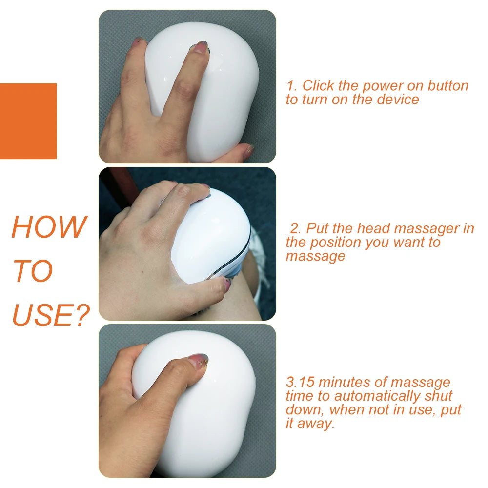 Electric Cat Massager Body Head Massager Health Care Relax Shoulder