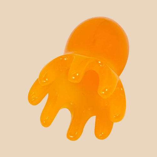 Resin Octopus Comb Cute Head Massager Hair Care Meridian Scraping