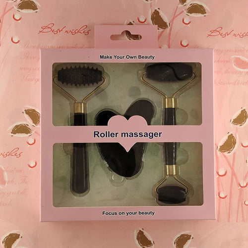 3pcs Set Resin Roller Massager for Face Body Gua Sha Face Care Beauty
