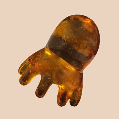Resin Octopus Comb Cute Head Massager Hair Care Meridian Scraping
