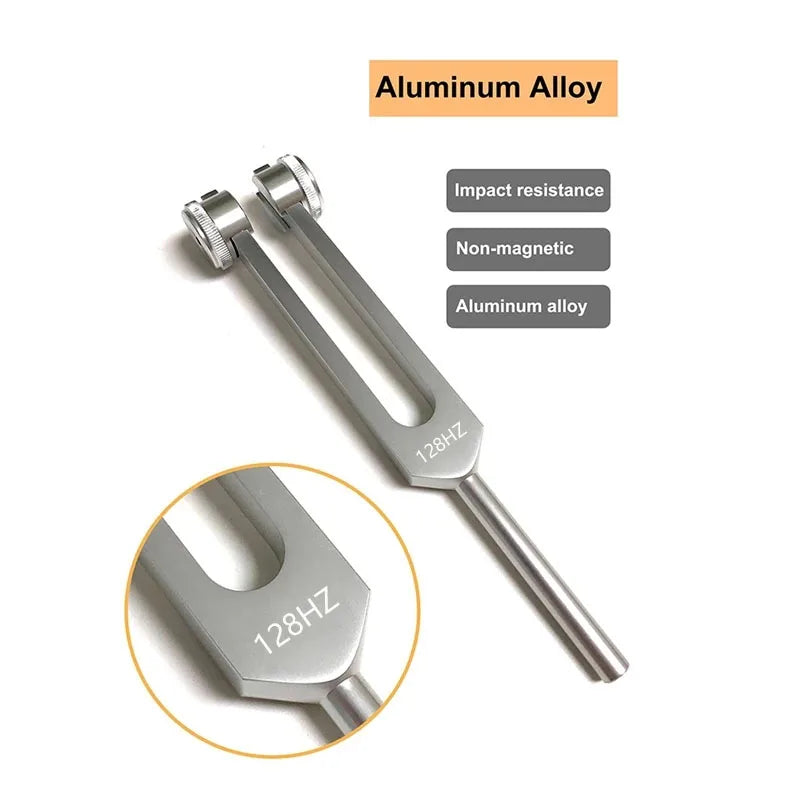 128HZ Tuning Fork for DNA Repair Healing Nervous System Testing Tuning