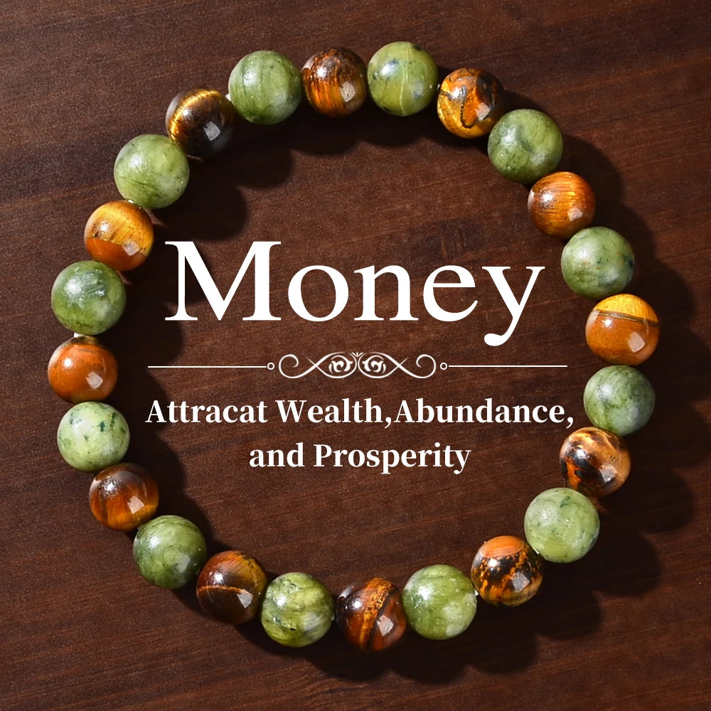 Prosperity and Abundance Healing Bracelet - Relaxation, success