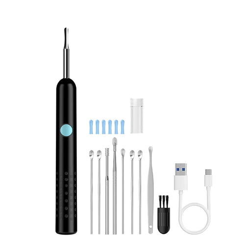 WiFi Visual Ear Scope 4.2mm 1080P Camera with Ear Spoon Base for