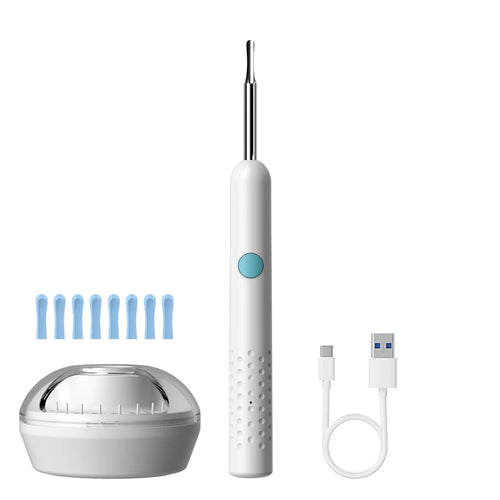 WiFi Visual Ear Scope 4.2mm 1080P Camera with Ear Spoon Base for