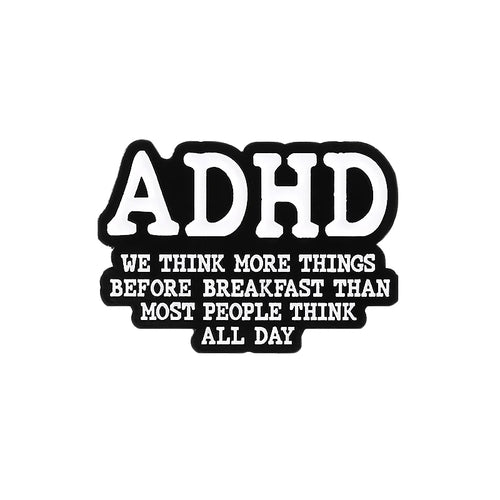Autism ADHD Enamel Pin Neurospicy Autistic Awareness Puzzle Mental