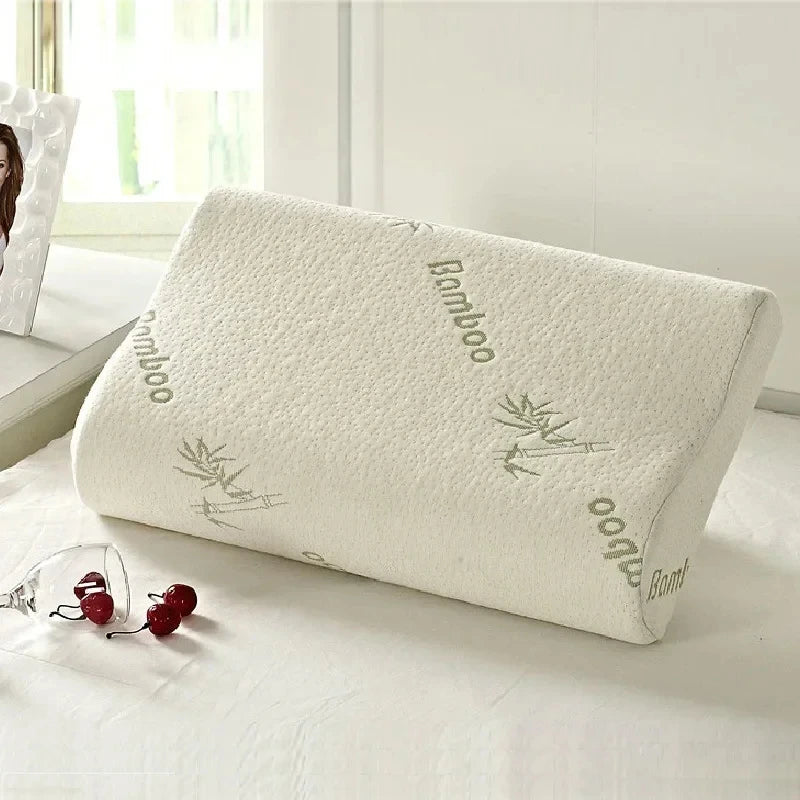 50*30cm Bamboo Fiber Pillow Slow Rebound Health Care Memory Foam