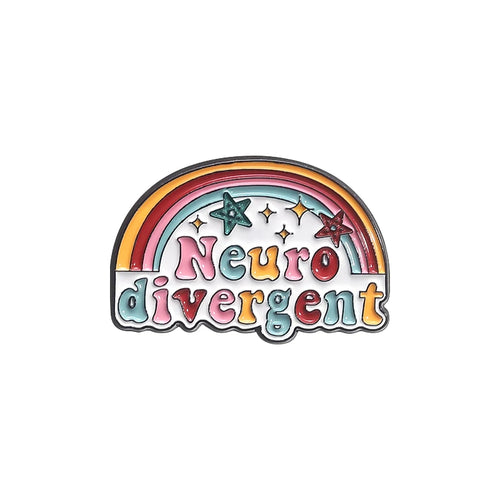 Autism ADHD Enamel Pin Neurospicy Autistic Awareness Puzzle Mental