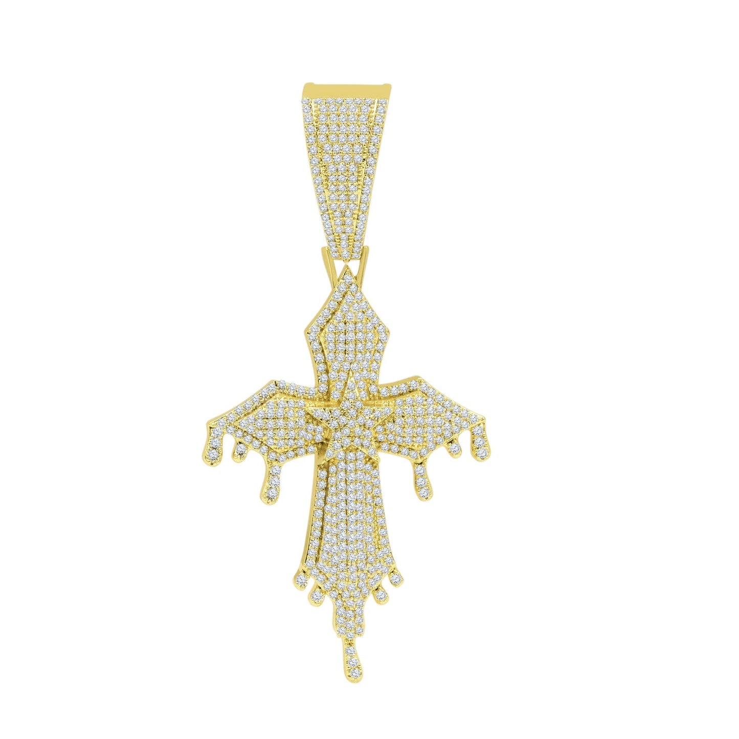 LUCENT DRIP CROSS PENDANT | 962422