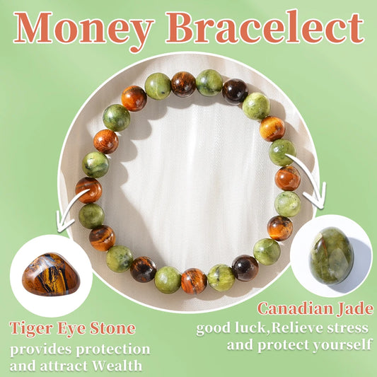 Prosperity and Abundance Healing Bracelet - Relaxation, success