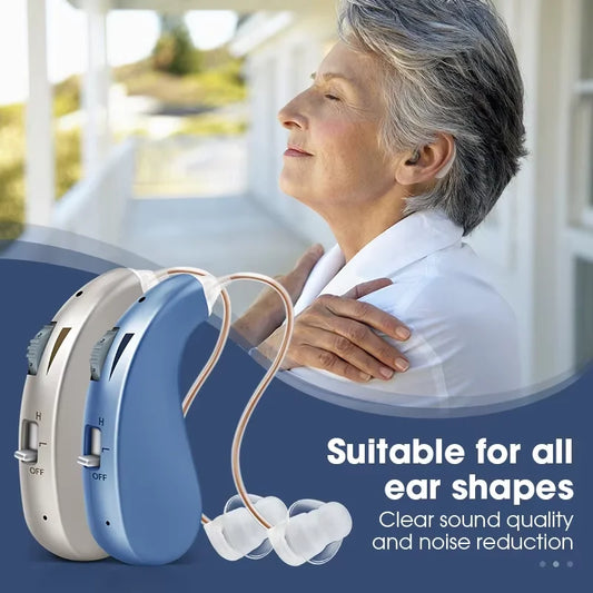 Enlarged hearing health earphones enhance ear sound protection for the