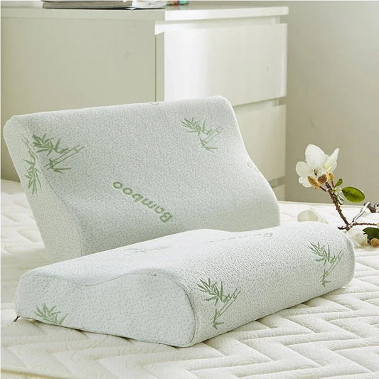 50*30cm Bamboo Fiber Pillow Slow Rebound Health Care Memory Foam