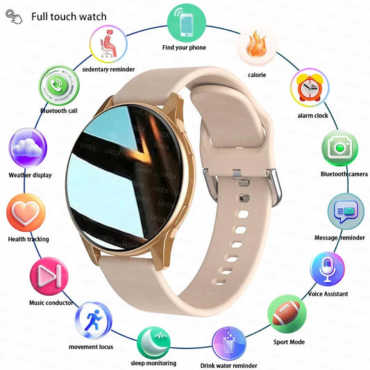 Pro New Women Delicacy Bluetooth Call Smart Watch Health Tracking